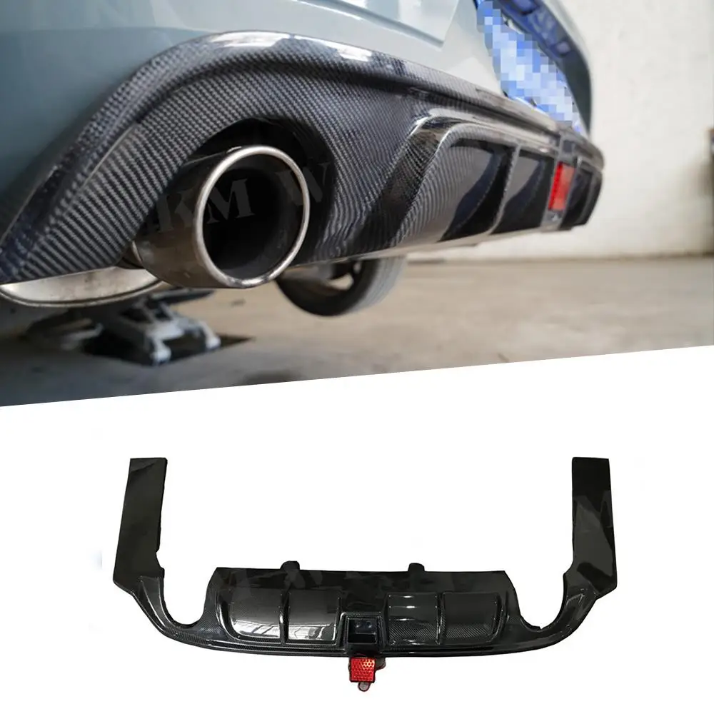 

Carbon Fiber Rear Lip Diffuser Spoiler Splitter For Volkswagen VW Passat CC Sedan 4 Door 2013 2014 2015 2016 Bumper Skid Plate