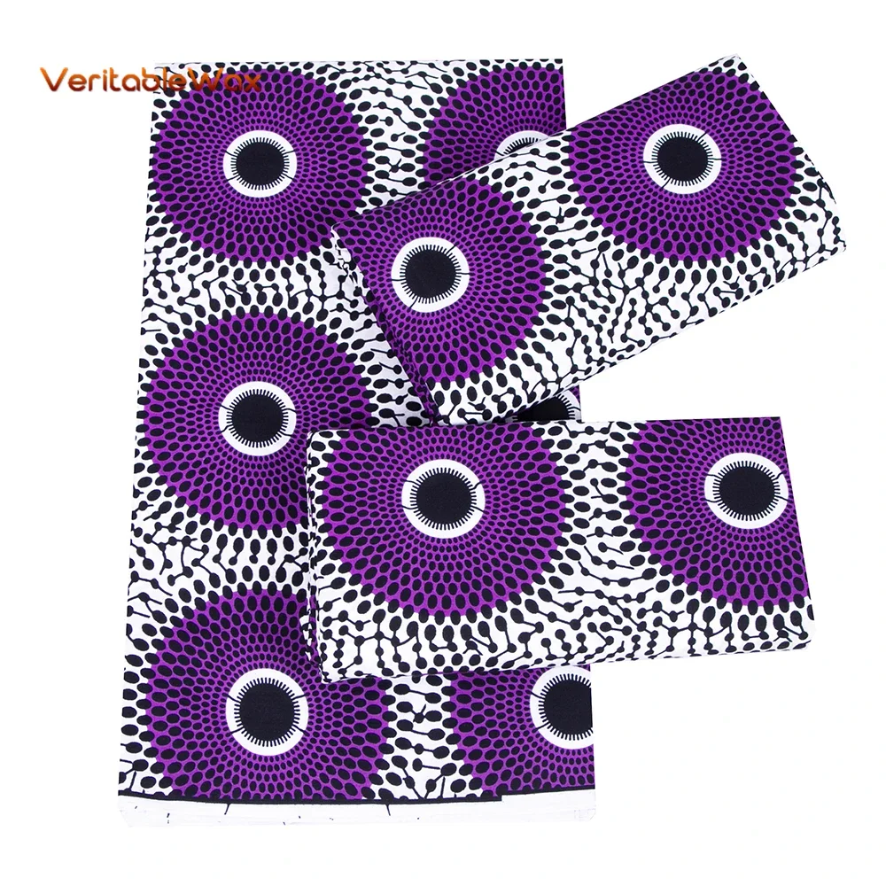 Bazin Riche Ankara Fabric African Real Wax Print Cotton 100% Tissus Wax Africain Patchwork Fabric for Dress A-52
