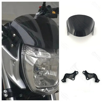 For Suzuki BK400 BK600 GSR400 GSR600 GSR BK 400 600 2006-2012 Motorcycle Windscreen Windshield Wind Deflectors Bracket 2007 2008
