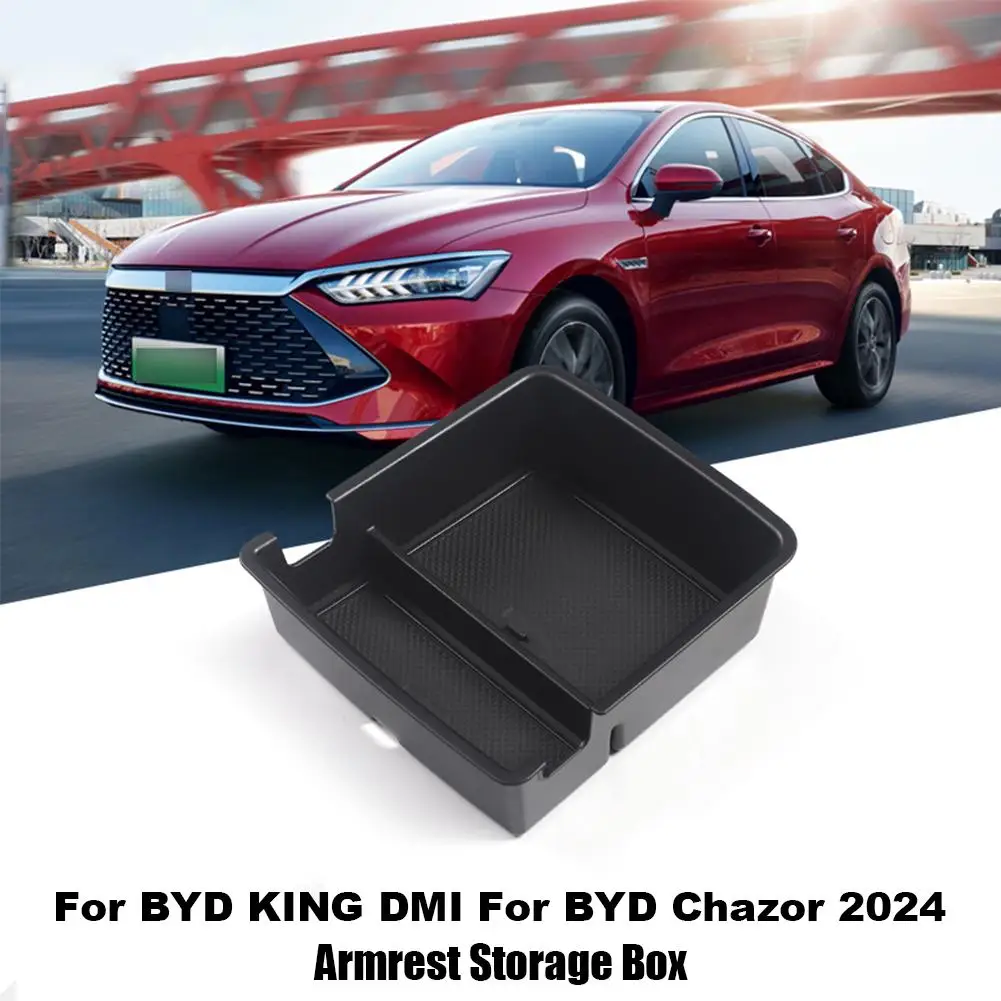 For BYD KING DMI For BYD Chazor 2024 Car Styling Center Console Organizer Storage Box Car Modified Accessories