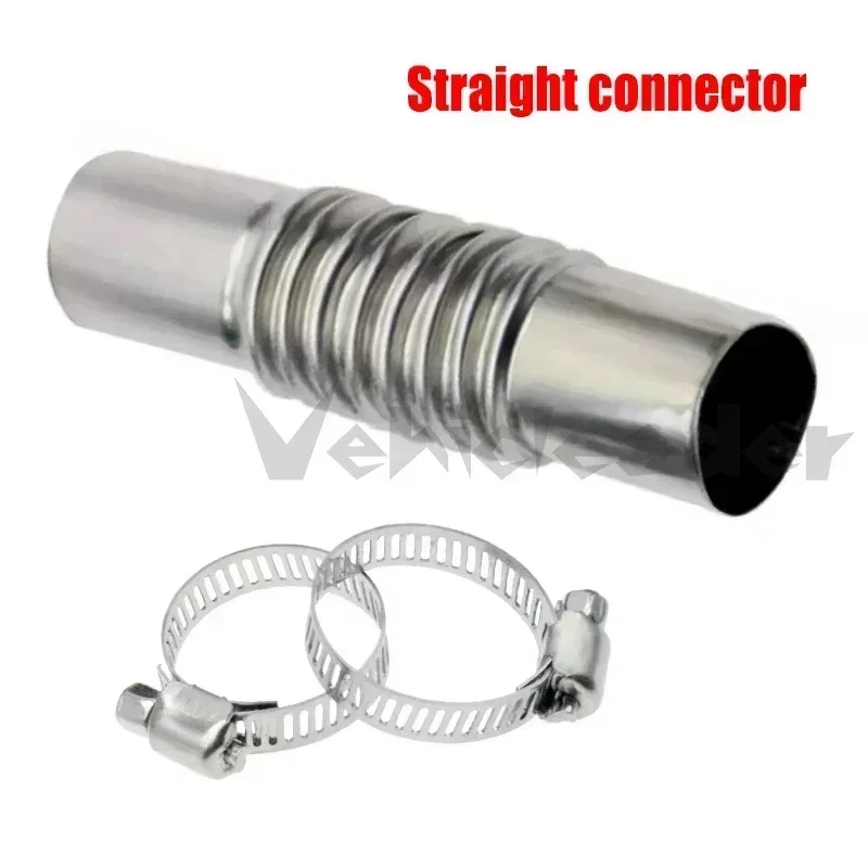 15cm/20cm Car Auto Air Parking Heater Exhaust Pipe 2 Clamps Fuel Tank Exhaust Hose Tube Elbow Connectorfor Diesel Heater