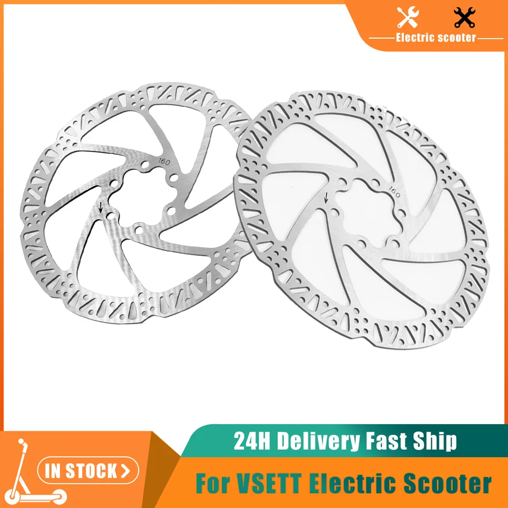 160mm Disc Brake Rotor for VSETT 11+ FOor ZERO 11X for KAABO Wolf Warrior Wolf King GT GTR Electric Scooter