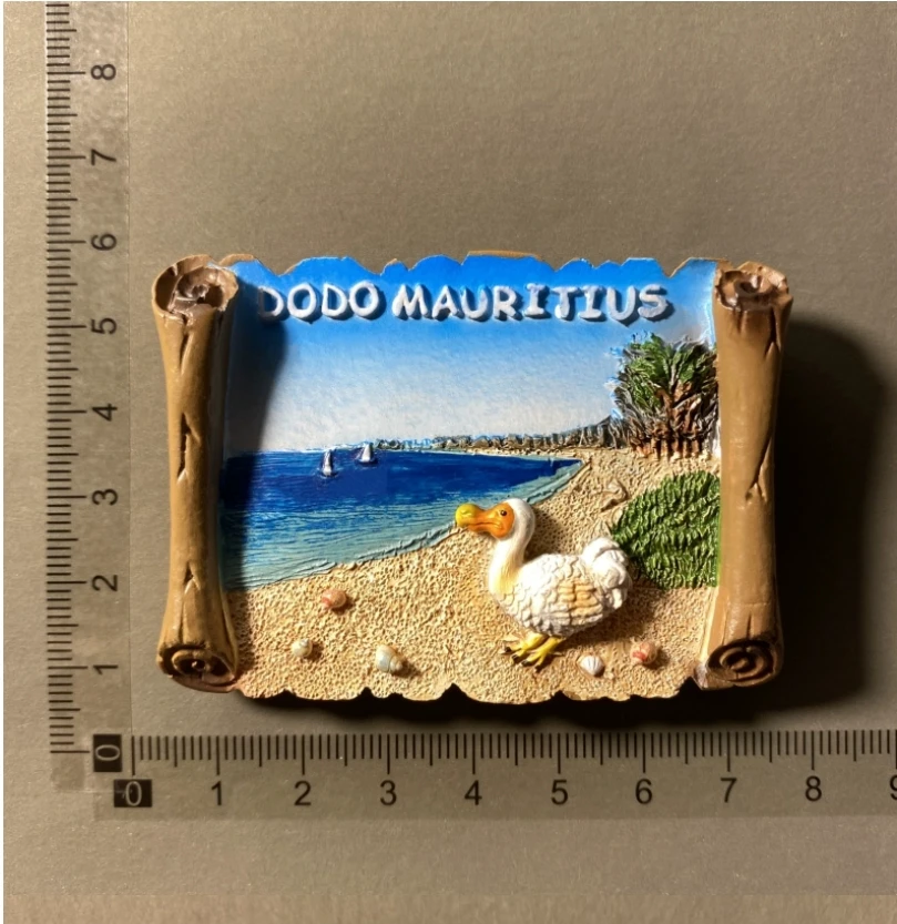 Mauritius Fridge Magnets Dodo Tourist Souvenirs Raphus cucullatus Fridge Stickers Home Decor Wedding Birthday Gifts