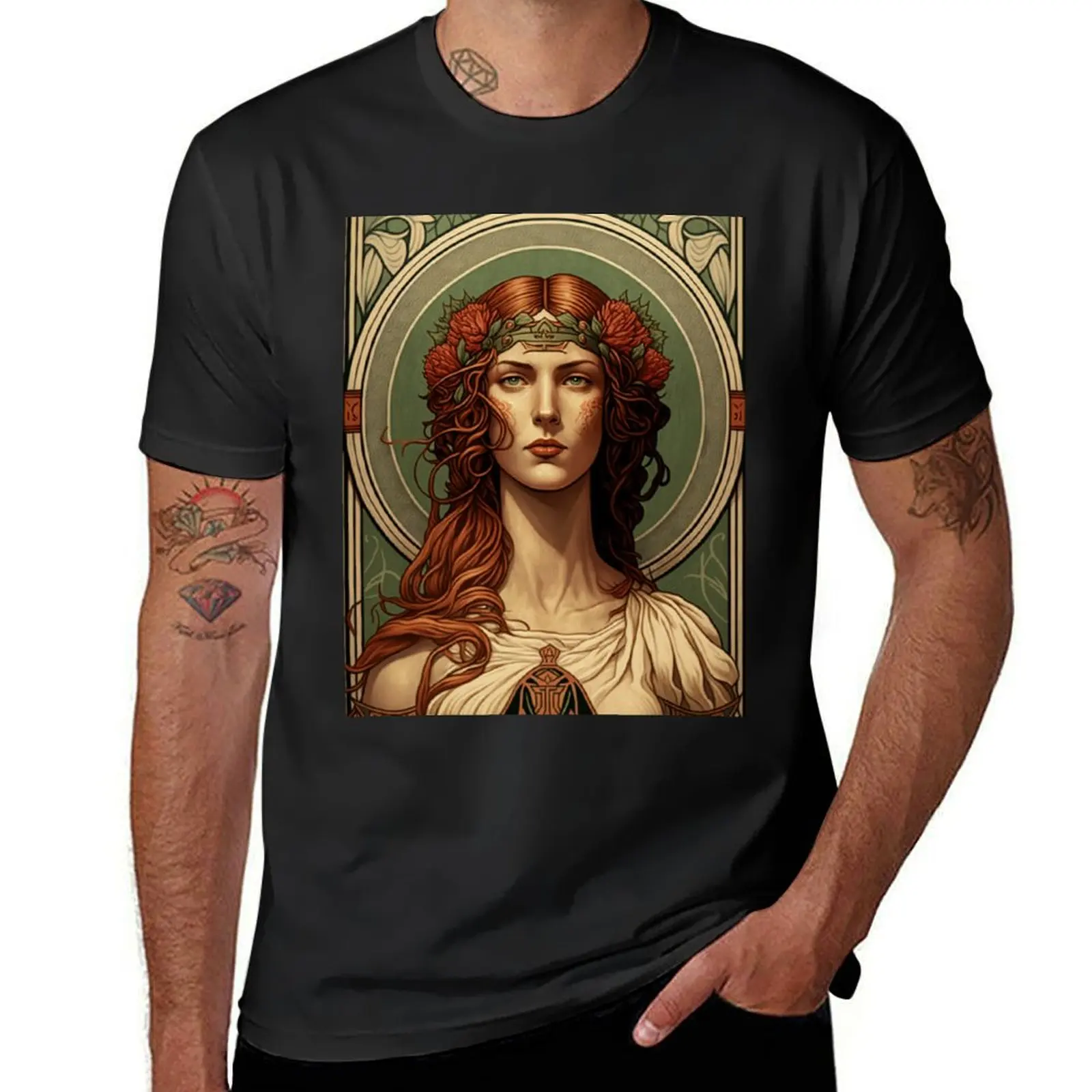 Boudicca Celtic Warrior T-Shirt for a boy quick drying tshirts for men