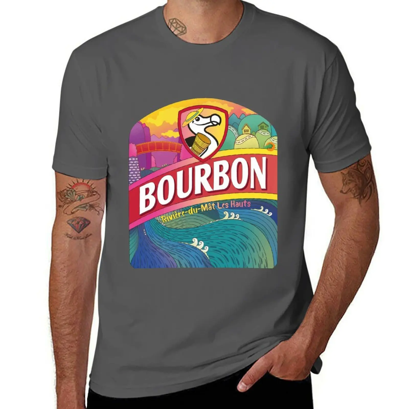 

Bourbon dodo beer T-Shirt Work Casual Loose Fit T-Shirt