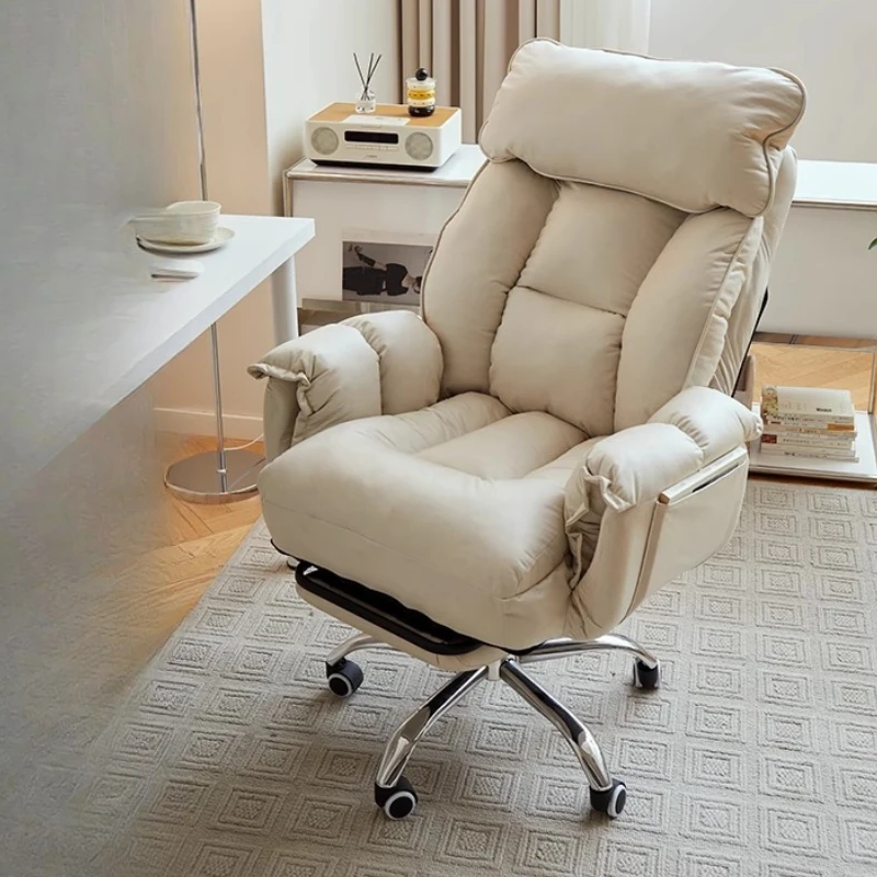 

Swivel Reading Office Chair Throne Desk Ergonomic Makeup Modern Office Chair Lounge Bedroom Arm Sillas De Oficina Home Furniture