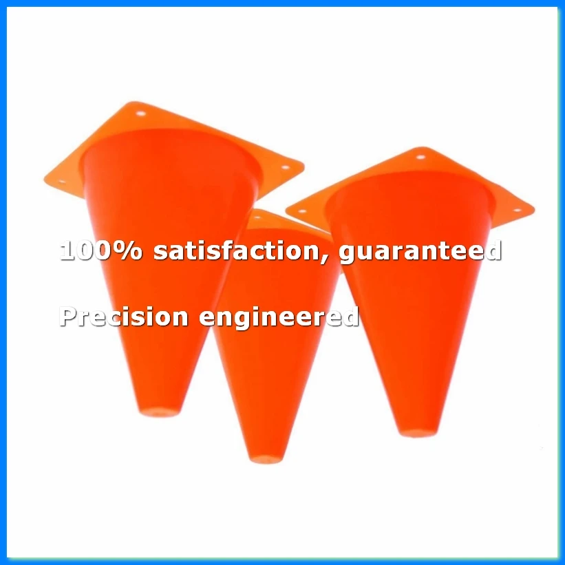 10 Pcs Traffic Cones - 7 Inch of Multipurpose Construction Theme Party Sports Activity Cones for Football Training-DTB1