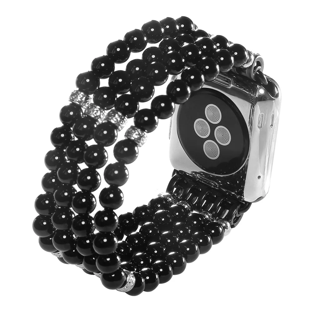 Pearl Strap for Apple Watch Band Ultra 2 10 9 8 7 49mm 46mm 45mm 41mm Color Bracelet Woman for iWatch 6 5 4 3 SE 44mm 42mm 40mm