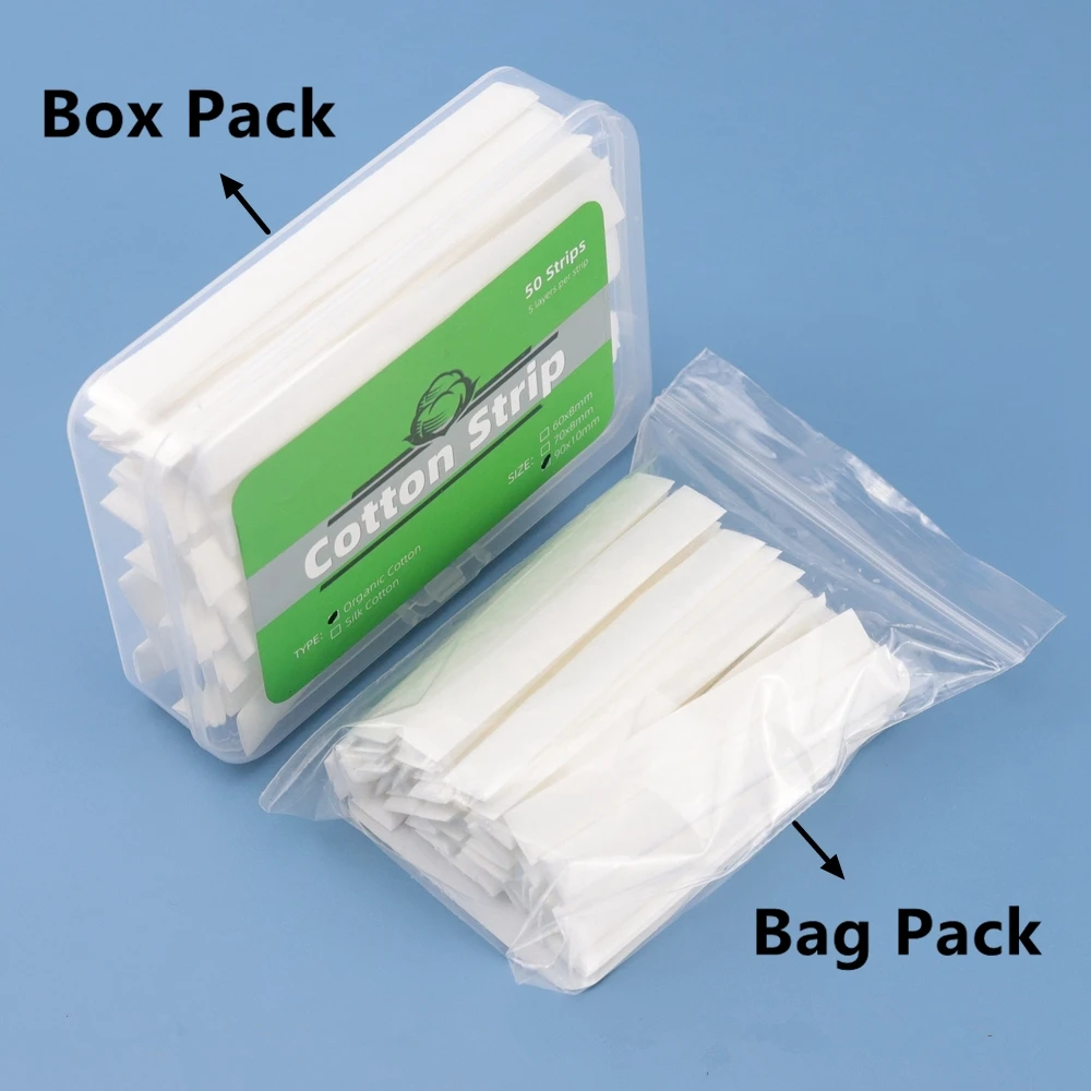 50Strips/Pack 10 Type Rebuild DIY Mesh Cotton 5layers/Strip For PnP/TPP/XROS /Boost RPM Master Repair Tools