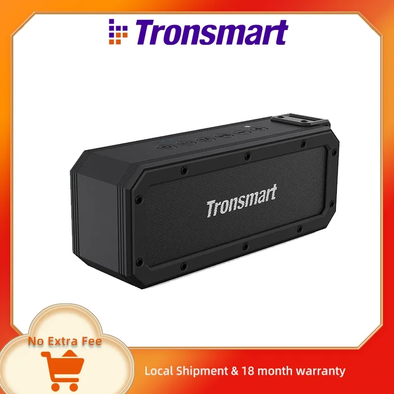 [Updated version]Tronsmart Force plus Bluetooth 5.0 Speaker 40W Portable Outdoor Speaker with IPX7 Waterproof, 15H Playtime, NFC