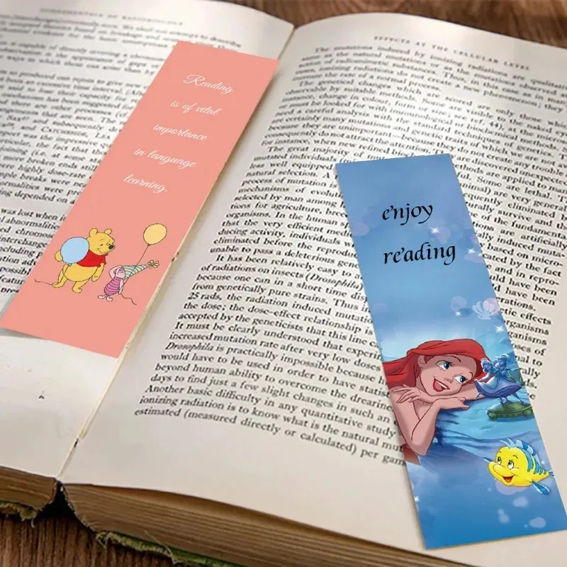 Disney Cartoon Mixed Bookmarks, Stitch Magnetic, Mickey Metal, Angel Acrylic Bookmarks, Judy Nick Kids Hair Clips, Children Gift