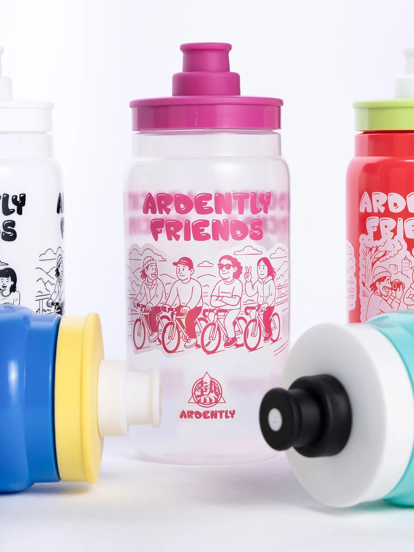 

ARDENTLY Велосипедная бутылка для воды 500 мл Сверхлегкая герметичная чашка Сжимаемая безвкусная бутылка для кемпинга и пешего туризма Спортивный дорожный велосипед Новый чайник