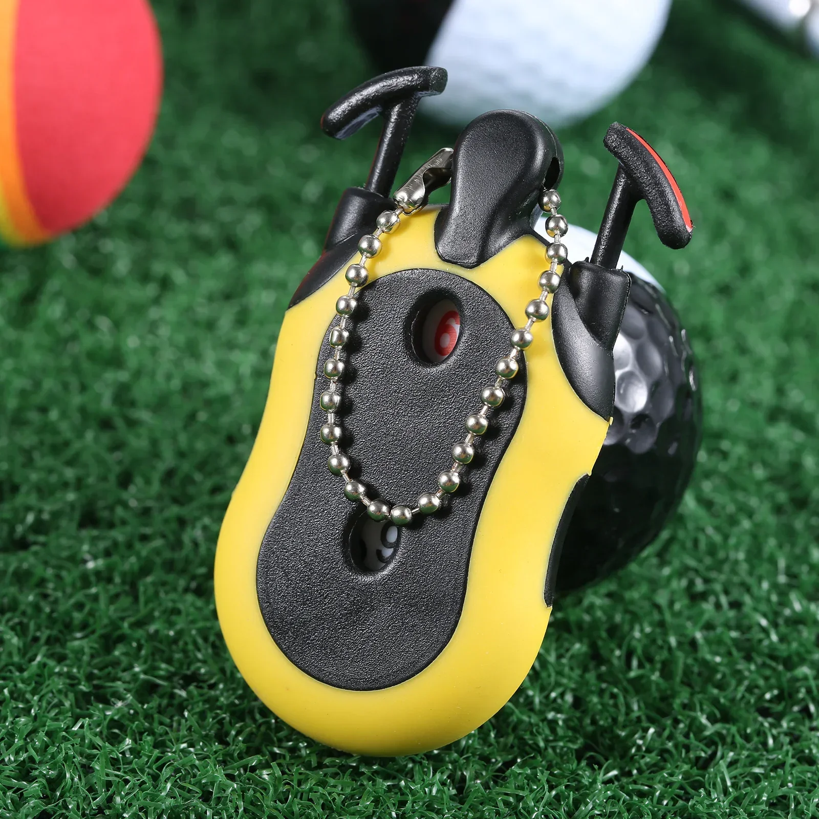 1Pc Plastic Dual Digits Square Scorer Golf Stroke Shot Put Score Counter Game Court Scoring Supplies Outdoor Golf Accessories