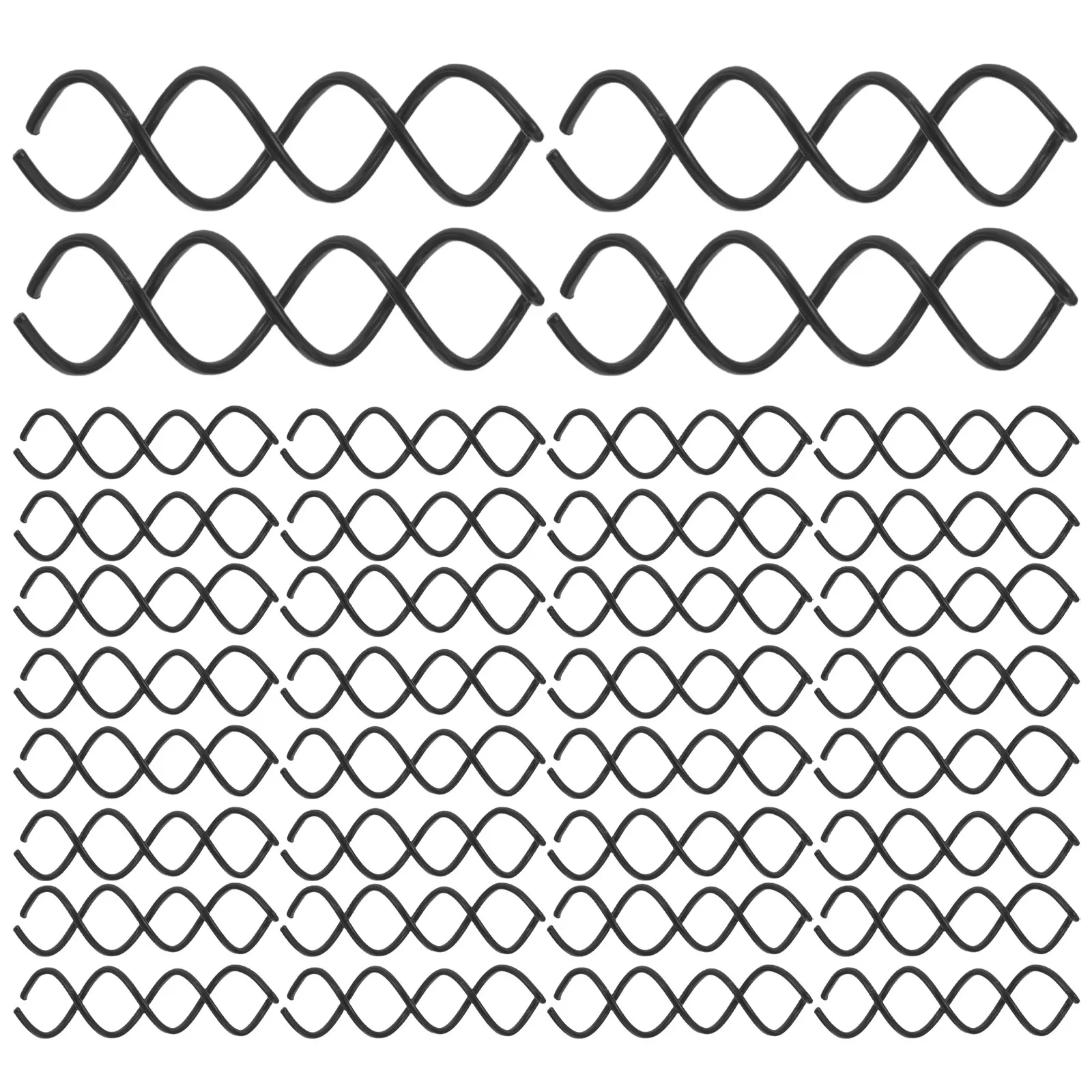 

50Pcs Spiral Bobby Pins for Buns Twist Hair Pins Women Hair Accessories Firm Hold Round Tips DIY Updo Styling Non-Slip Bun Clips