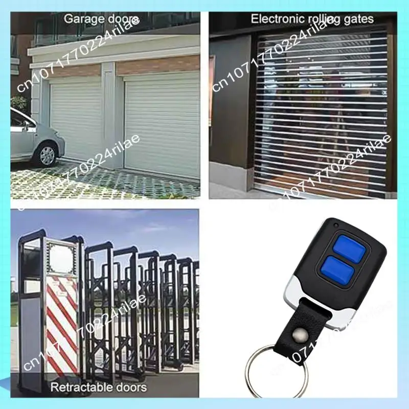 

A17Z 433Mhz Garage Copy Remote Control 2 Keys Duplicator Door Commands Opener Electric Clone Fixed Code Access Gate