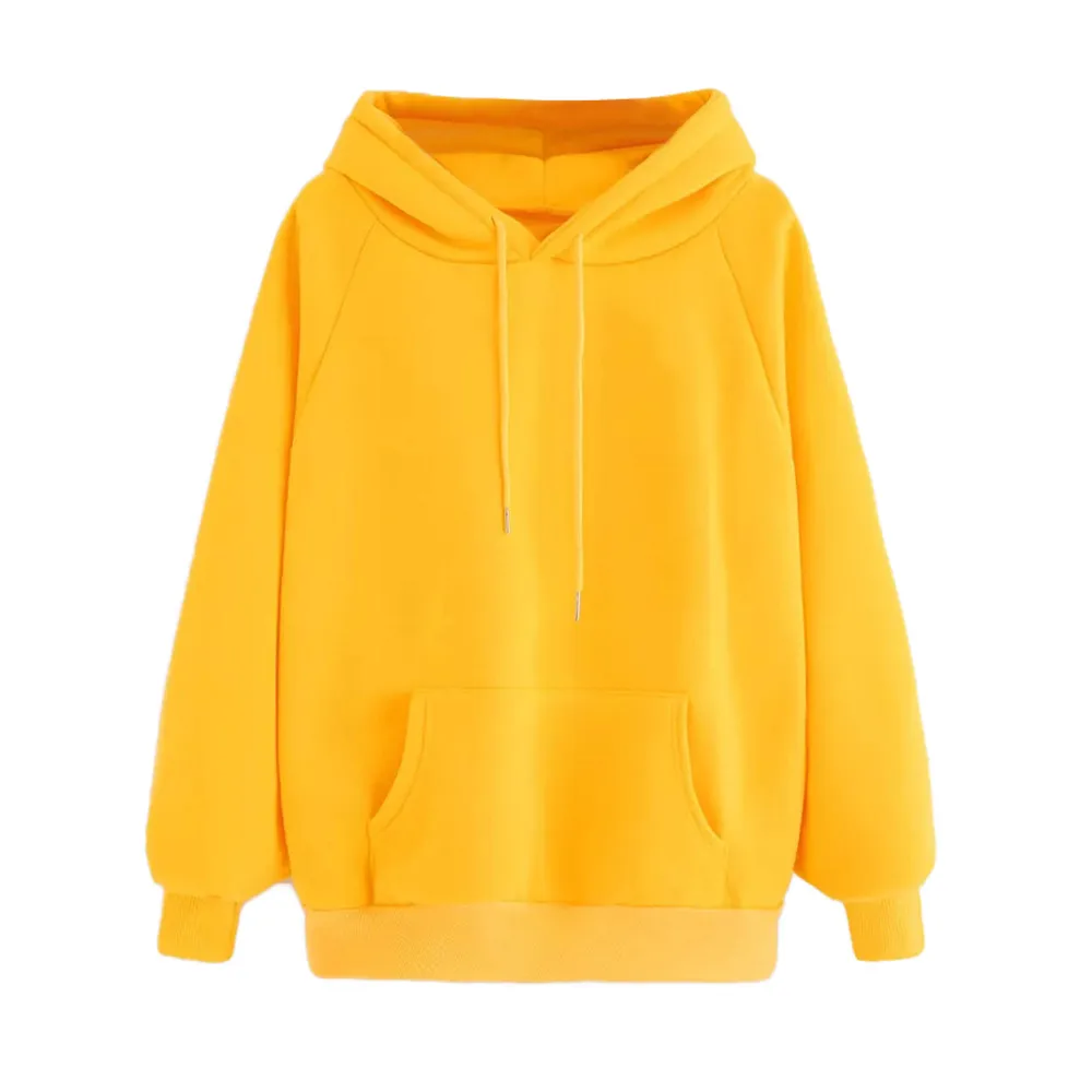 Womens Long Sleeve Hoodie Sweatshirt Hooded Pullover Tops Blouse With Pocket Women S Sweatshirts