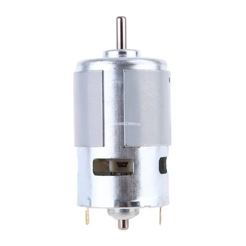 

775 for DC Motor High Speed Large Torque Low Noise Gear Motor Electronic Compone Dropship