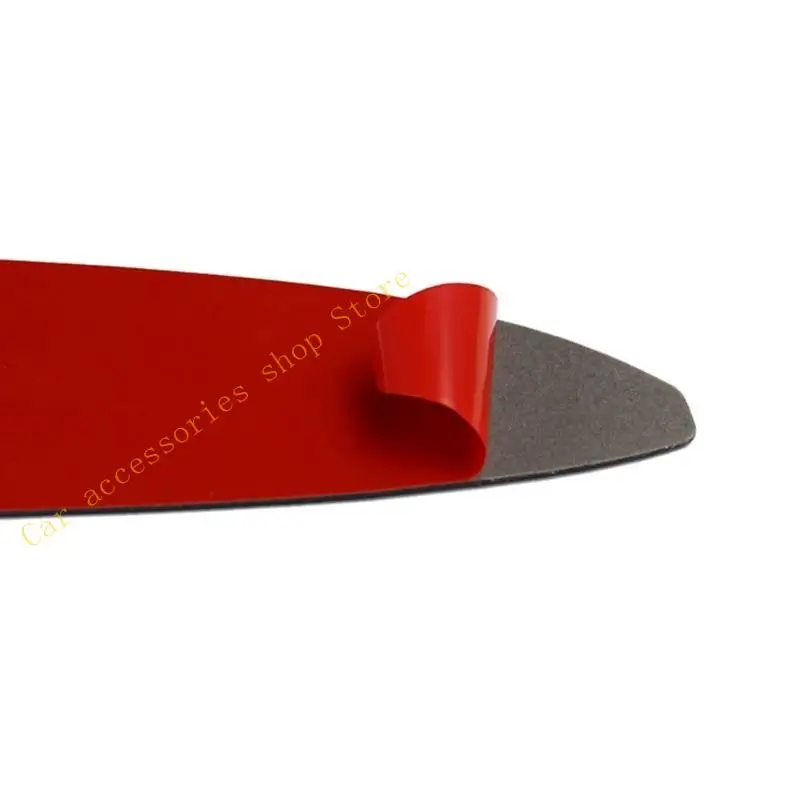 

T21E Car Interior Front Blade Trim Stickers Decorations with Double-sided Tape for RX8 04-08