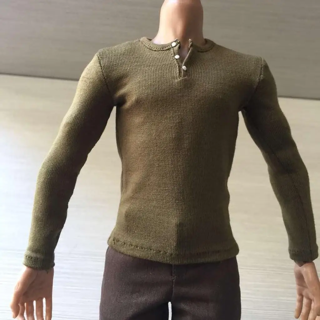 

Комплект одежды для кукол 1/6: футболка, брюки, ремень, наряд для коллекционных кукол 12 дюймов