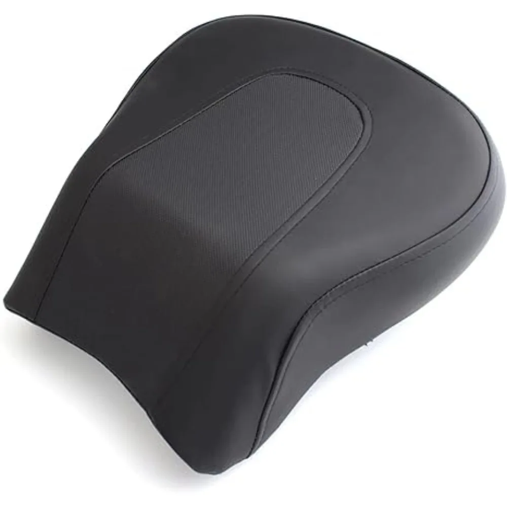 

Motorcycle Leather Rear Passenger Pillion Seat Cushion Pad Black Fit For Harley Davidson Softail Fat Boy 2005-2012 Accessories