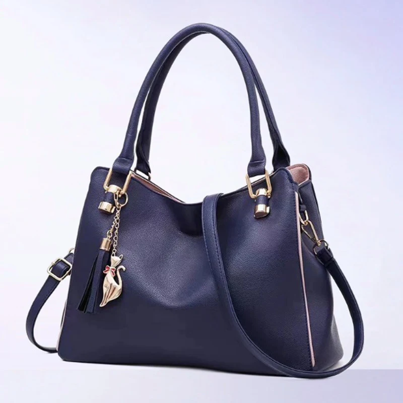 New Women's Bag Sweet and Fashionable Embossed Women's Bag Cross Shoulder Single Shoulder Handbag