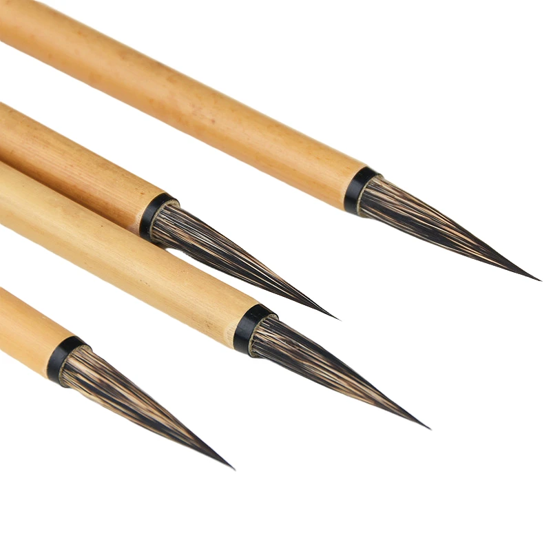 Chinese Rabbit Hair Brush Chinese Calligraphy Small Script Song Huizong's Calligraphy Brush Chinese Painting Line Drawing Brush