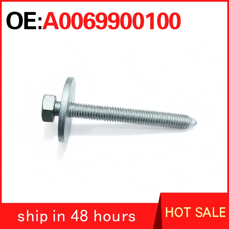 A0069900100 لمرسيدس بنز 232 222 217 192 167 مسامير تثبيت المصباح الأمامي للسيارة ومسامير تعديل المصباح A0009909000 #1