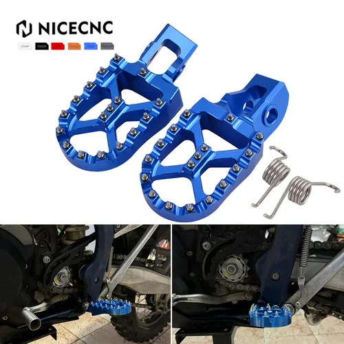 Imagen 1 del producto NICECNC para Husqvarna TE 300 250 FE 350 FE 450 FE 501 2017-2023 apoyapiés reposapiés reposapiés TX 300 TC 250 FX FC 350 450