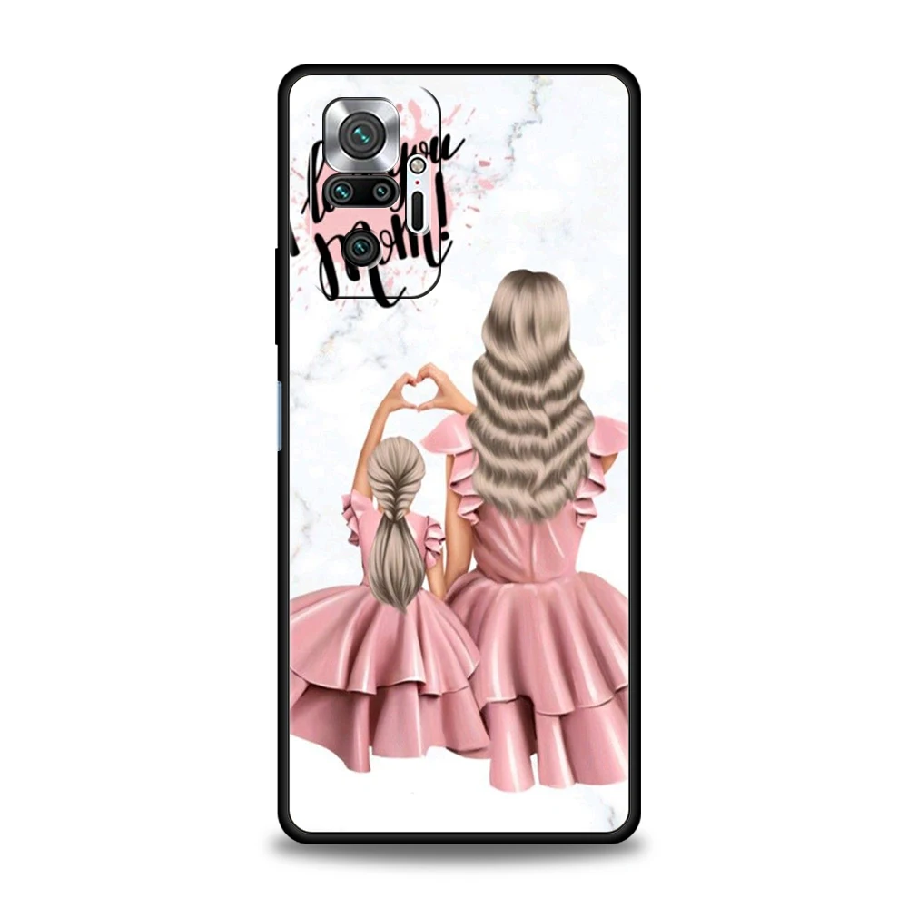 Coque de téléphone Super maman papa, étui souple en TPU pour Xiaomi Redmi Note 14 13 12 10 11 Pro Plus 14C 13C 12C 10C 9C 5G