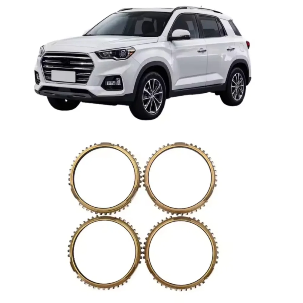 4PC Manual Transmission Sync Ring Kit For Hyundai Tucson IX35 4339432410, 4339432410FFF Car Accessories