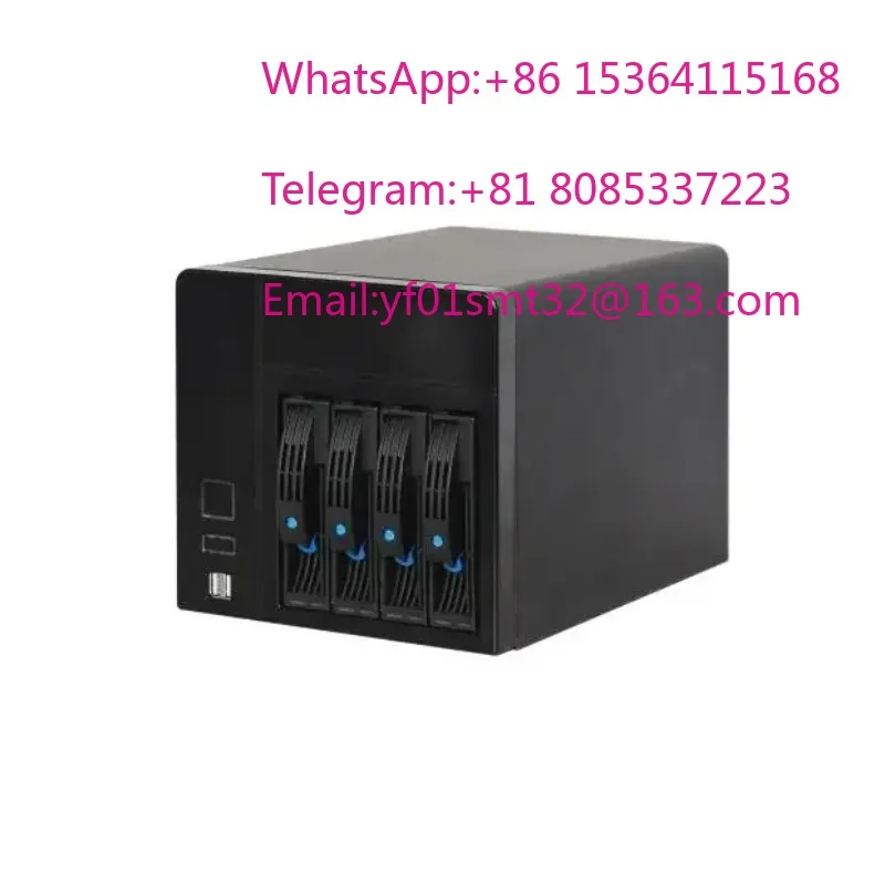 4-Bay NAS Storage Chassis ITX Interstellar Snail Hot Swappable Hard Drive Bracket Desktop Office Mini Computer Server Case