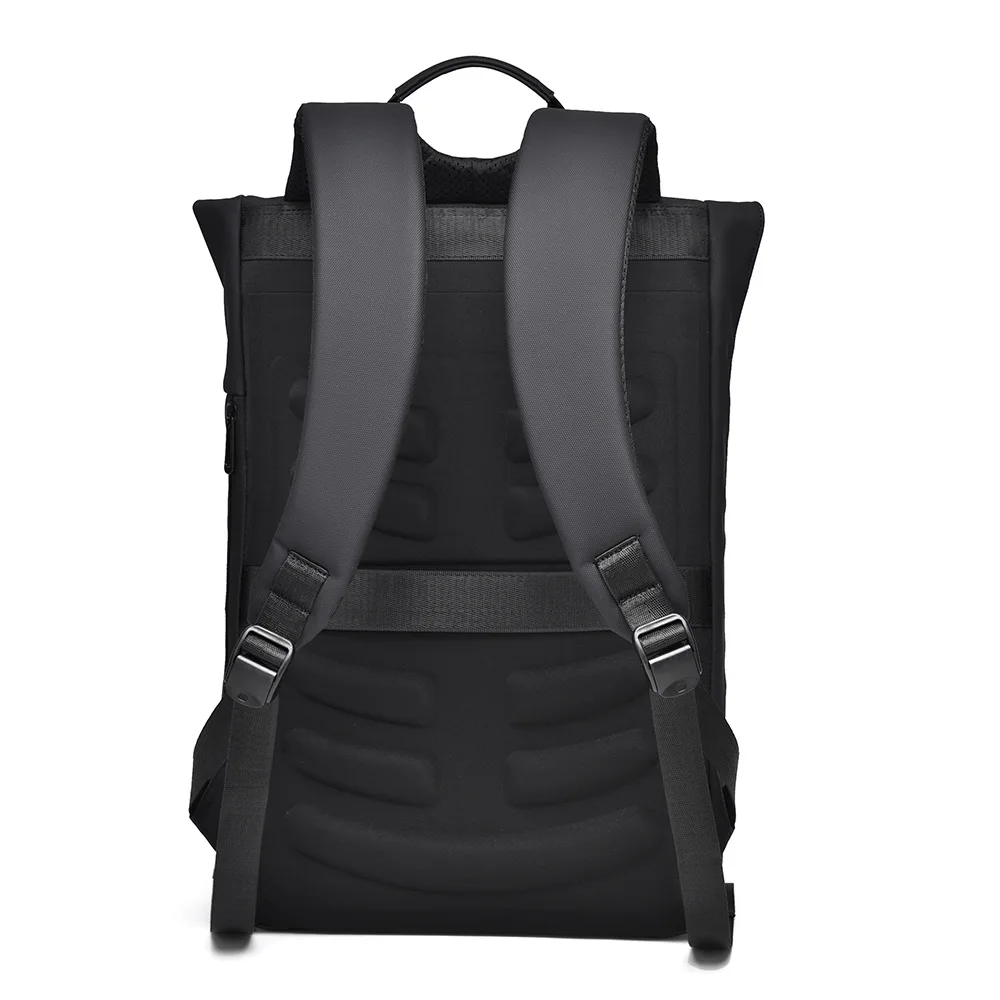 New Model Business Men's Double-shoulder Bag - Large Capacity Fashionable Schoolbag - Multi-functional Simple Travel Computerbag