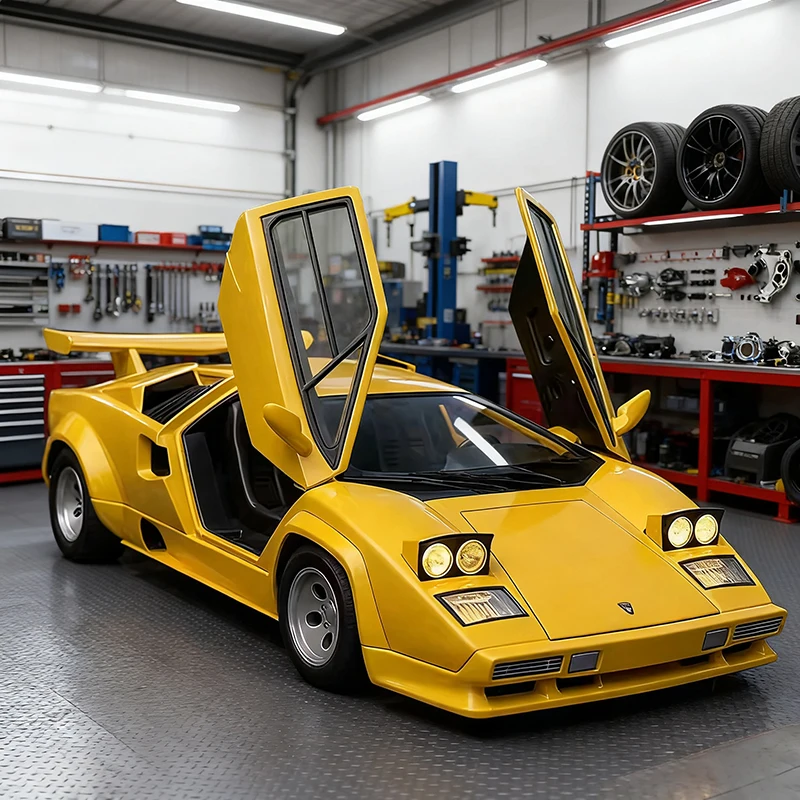 

1:24 Lamborghinis LP500S Supercar Alloy Model Car Toy Diecasts Metal Casting Sound and Light Car Toys For Children Vehicle