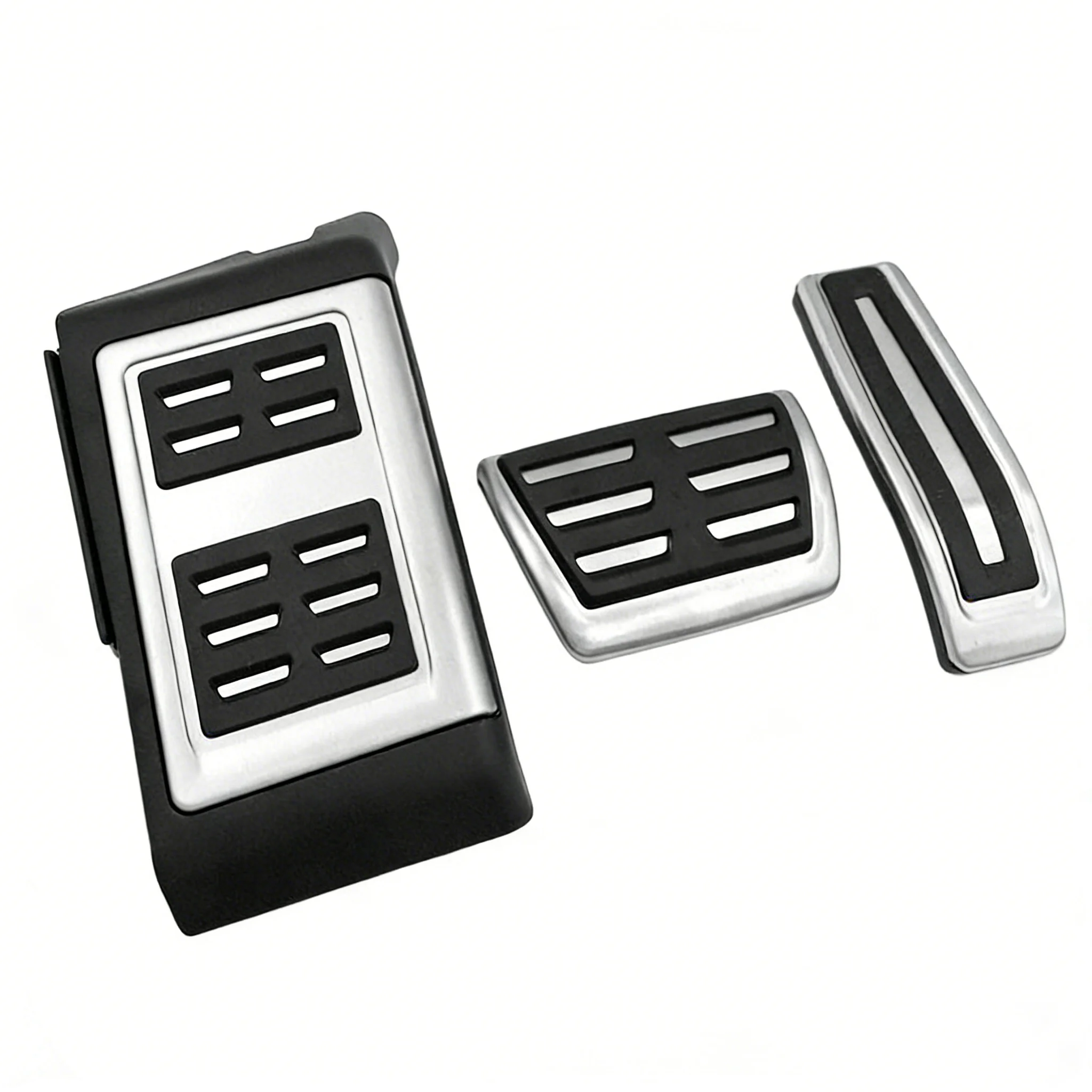 

Для Audi Q7 2006-2015: Комплект накладок на педали из алюминиевого сплава (противоскользящие, для тормоза и акселератора), без сверления, аксессуары для автомобильных педалей