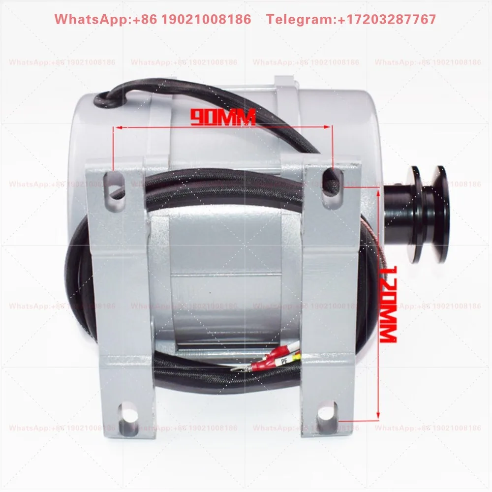 Suitable for variable frequency speed control three-phase asynchronous motor YVP90-6 elevator door operator motor motor