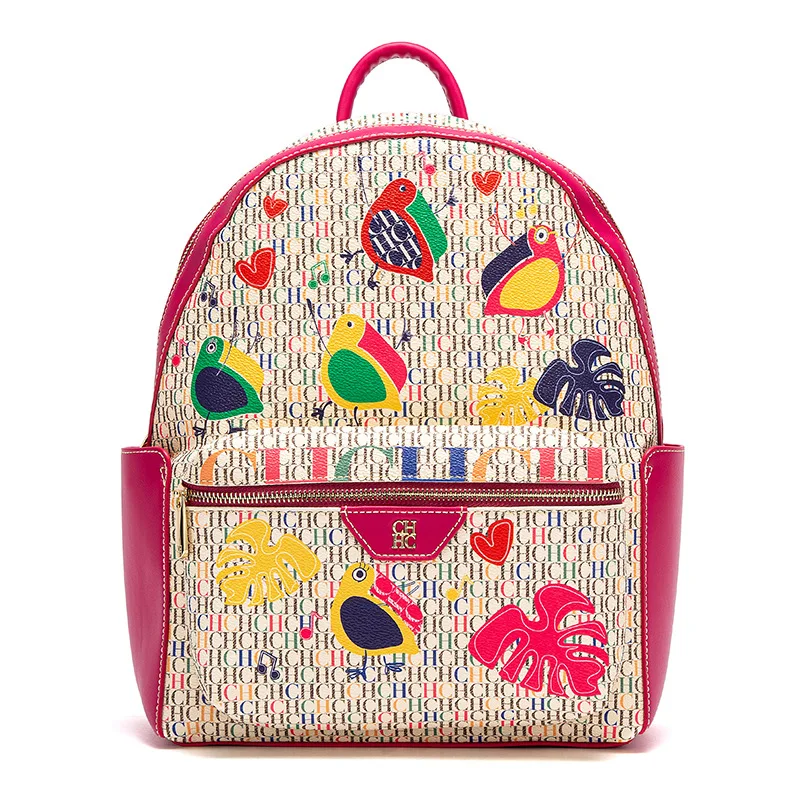 

Просторий повседневный рюкзак, вместительная сумка для книг и предметов первой необходимости, прочные отделения на молнии, простые и функциональные