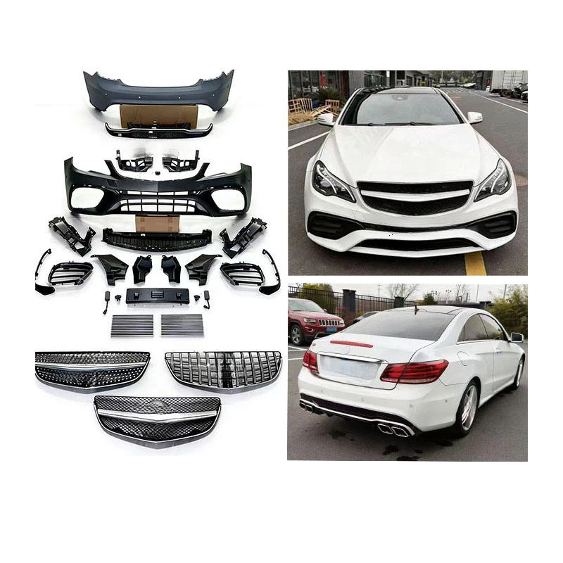 High Quality E63 Style Carbon Body Kit With Bumper For E-Class W207 Coupe Exterior Upgrade Tuning Parts