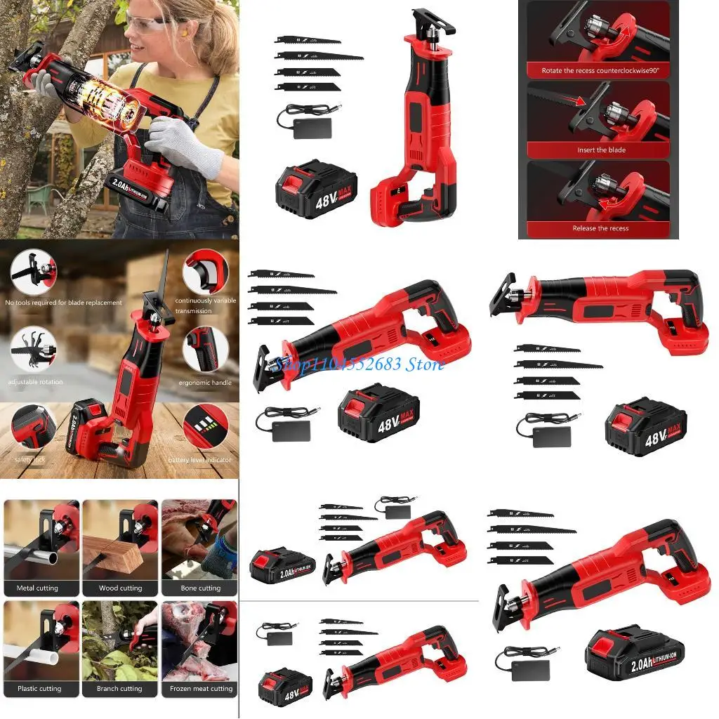 

Y6GD Multipurpose Reciprocating Sawer Tool With Fast Charging Battery Technology