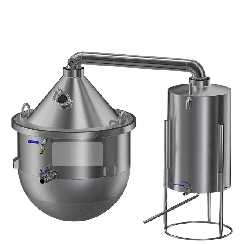 

Rural fire Baijiu equipment, brewing pot traditional grilled wine, firewood steamed wine