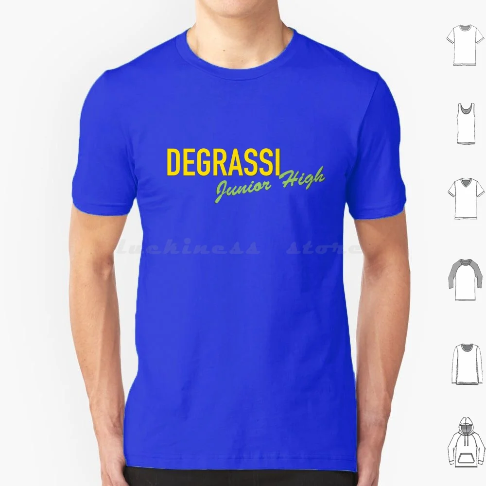 

Degrassi Junior High Logo T Shirt Big Size 100% Cotton Degrassi Jr High Degrassi Junior High Degrassi 90s 80s Canadian Canada