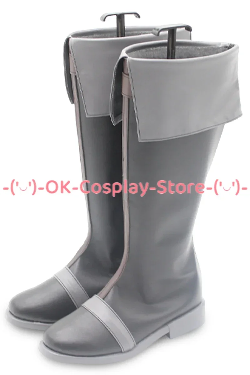 [Personalizowane] Buty Cosplay Satomi Rentaro Anime Roleplay Rekwizyt na Halloween Karnawał Imprezę Skórzane Botki PU
