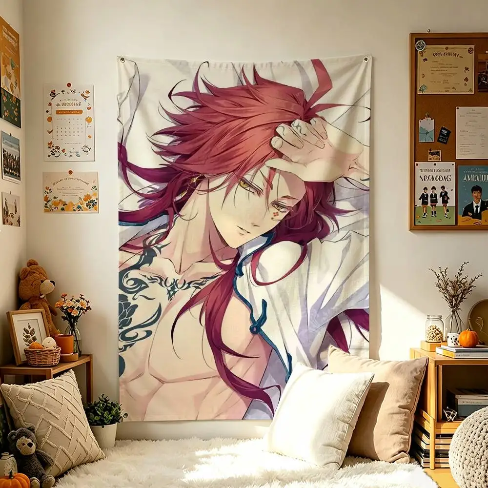 Y-Yang P-Piofiore no Banshou Home Decor Wall Hanging Vertical Flags Indoor Outdoor