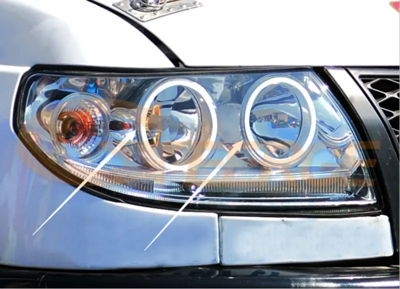 For UAZ Patriot Baijah Tulos 2007 - 2019 Excellent Ultra Bright CCFL Angel Eyes Halo Rings Kit Car Accessories