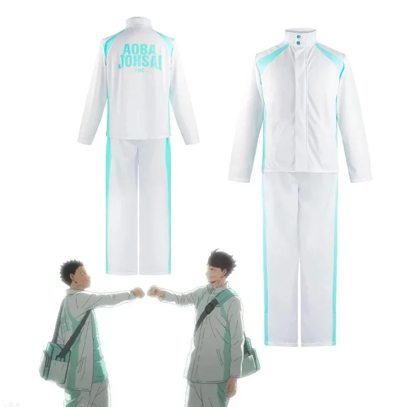 

Oikawa Tooru Cosplay Haikyu Aoba Johsai High School Cosplay Costume Volleyball Team Sprotswear Uniform Halloween Costume for Man