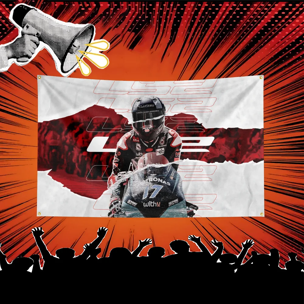 LS2 Auto Parts Flag 3x5 FT Polyester Banner For Garage Workshop Wall Decor Mechanic Gift