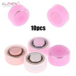 10pcs Spinning Nail Charms Manicure Rotating Jewelry Accessor Universal Rotating Bearing Rotatable Transfer Bead Nail Decoration