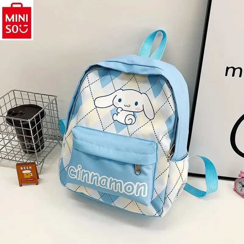 MINISO sanrio, Hello Kitty милый вместительный прочный легкий модный нейлоновый рюкзак для детского сада 3-7 лет