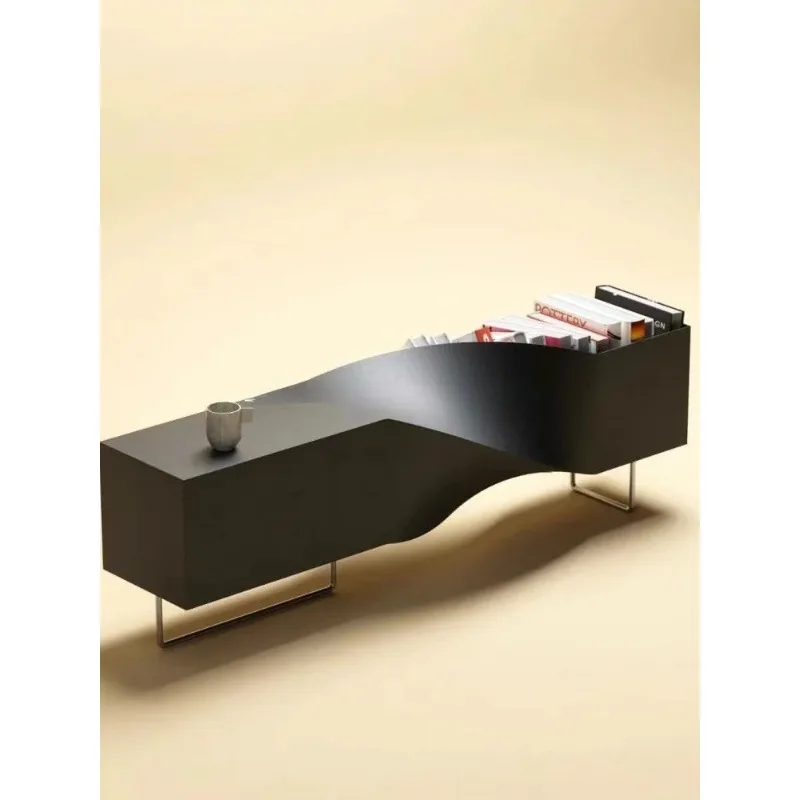 Wind speciaal gevormde gedraaide boekenplank huishoudelijke student eenvoudige boekenopbergkast woonkamer boekenplank