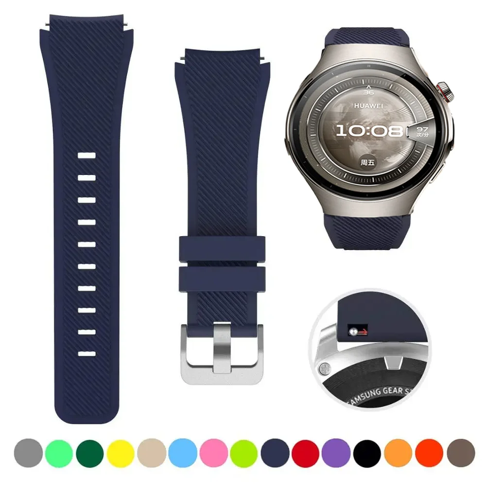 22Mm Silicone Strap… - image