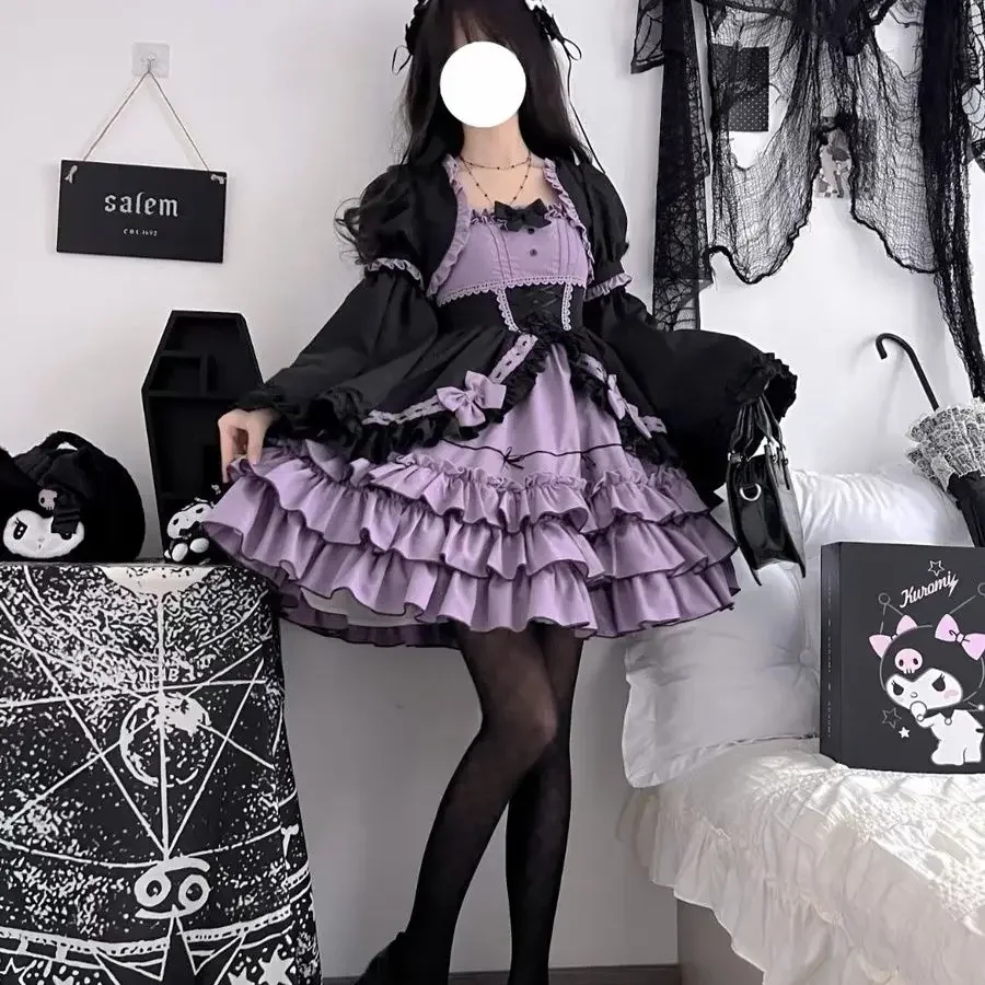 

Coalfell Short/Long Princess Dress Lolita Dog Short Spicy Girl JSK Dress Lolita Sweetheart